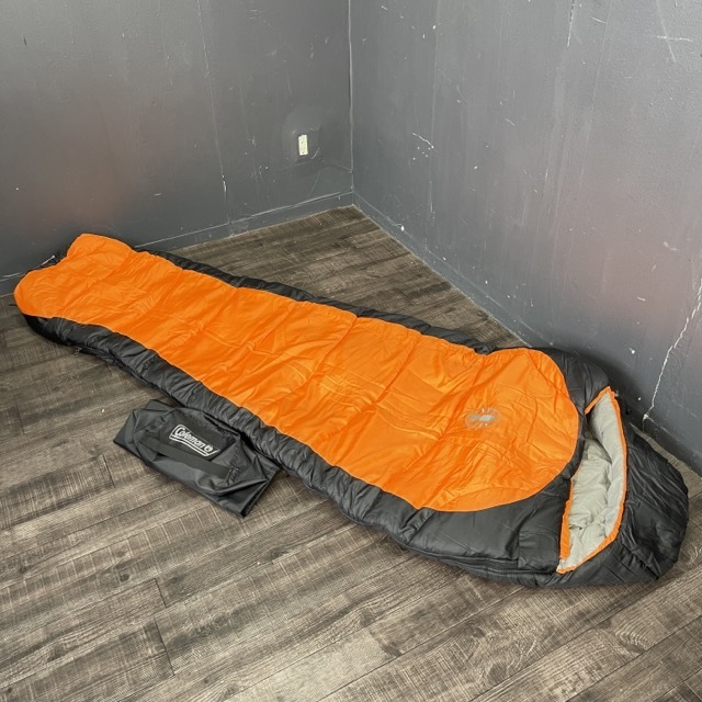 展示品 コールマン 寝袋 【中古】 ノースリム オレンジ ブラック