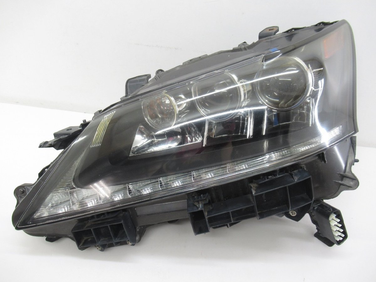 即決あり》 レクサス GS GRL10 GRL11 前期 純正 左 ヘッドライト LED 