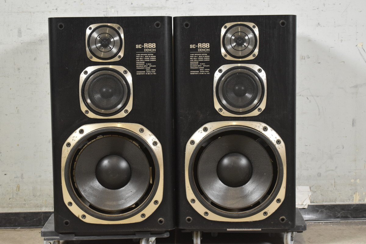 DENON/デノン スピーカーペア SC-R88【ジャンク品】 デノン DENON ペア