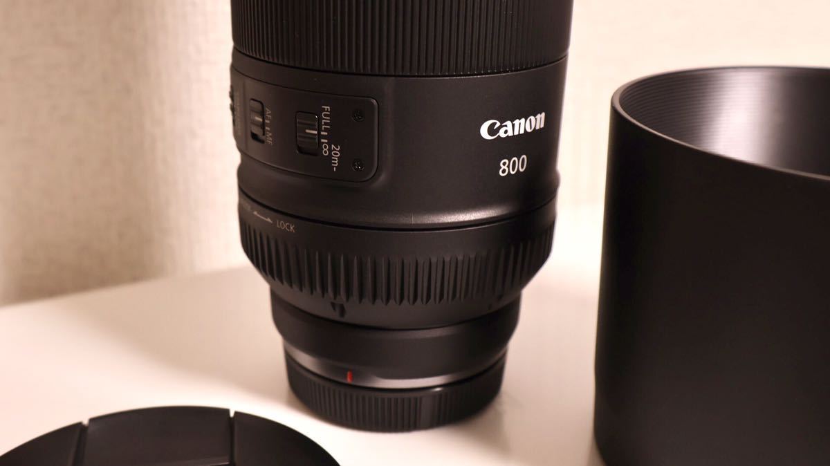 美品 RF800mm F11 IS STM [単焦点レンズ RFマウント] canon キヤノン