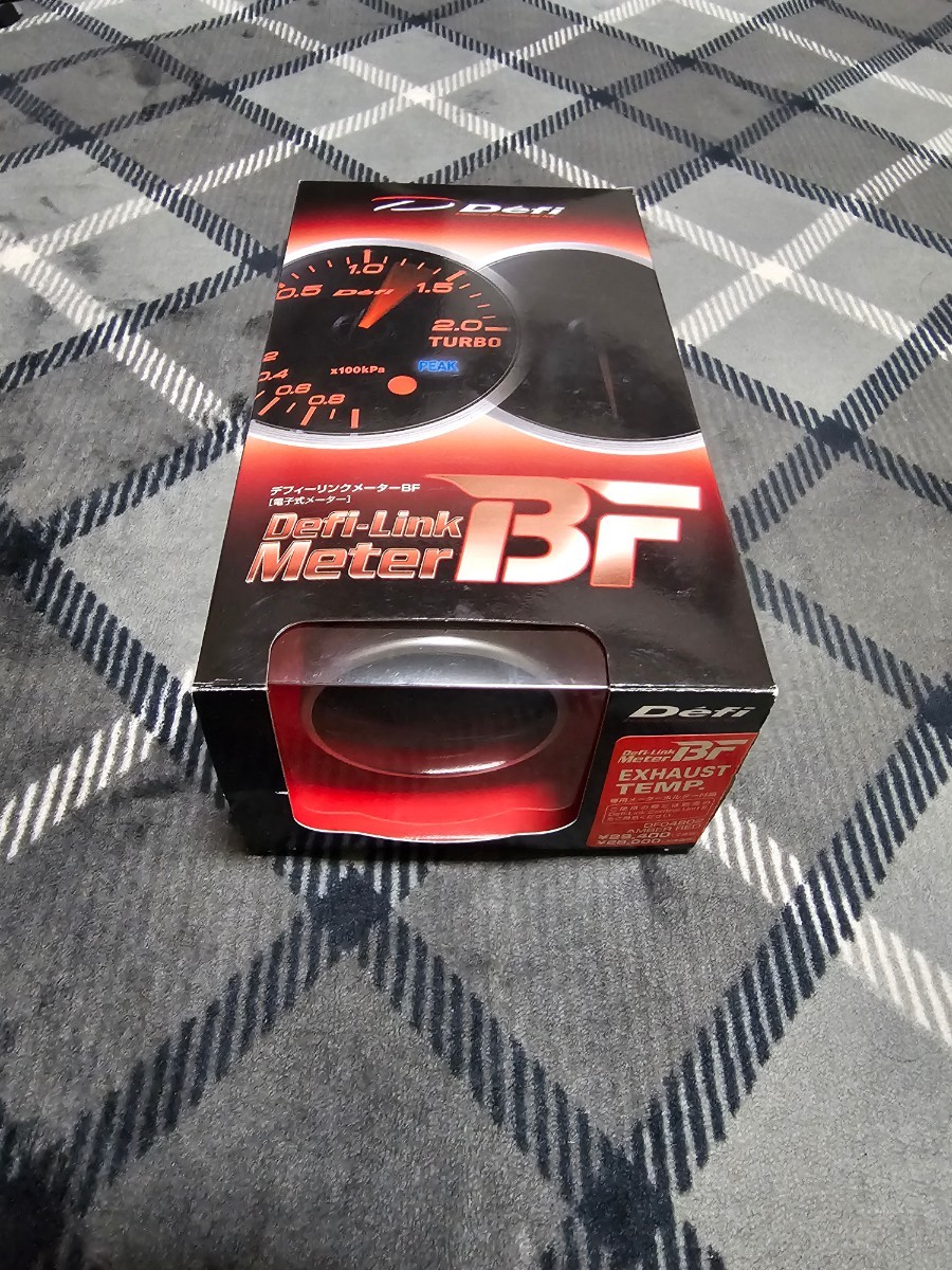 Defi Defi ADVANCE BF レッド 水温 ADVANCE レッド BF ターボ計 水温計