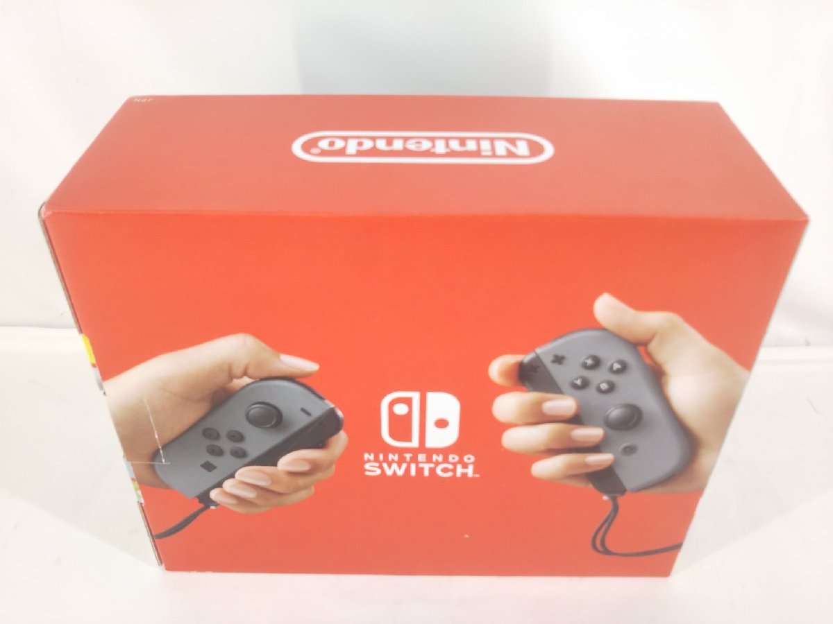 Nintendo Switch 新型 バッテリー持続時間強化モデル グレー 本体 動作