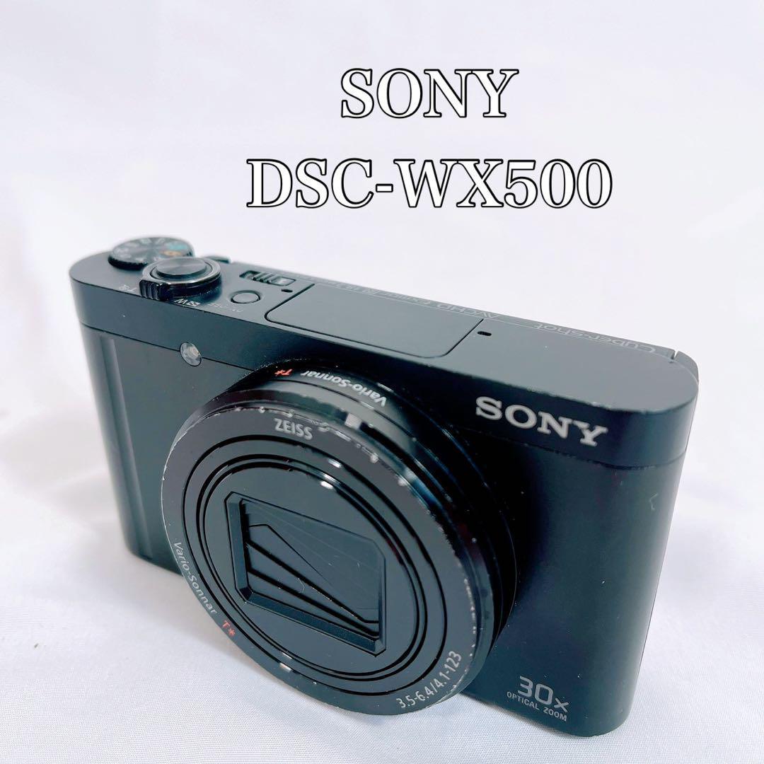 【極美品】ソニー SONY DSC-WX500 コンパクトデジタルカメラ Small Super Zoom Camera with WiFi and Flip Screen | DSC-WX500