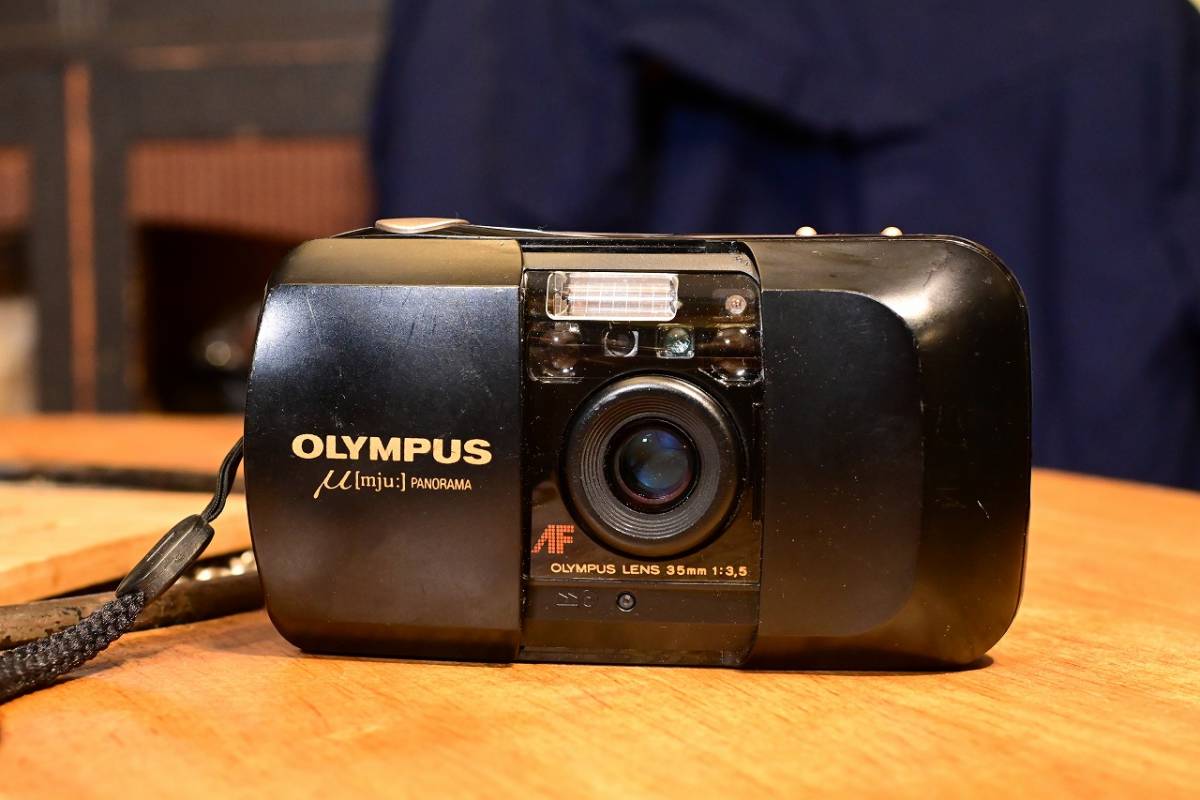 μ OLYMPUS オリンパス ミュー 初代 Olympus [mju:] DELUXE 動作確認済