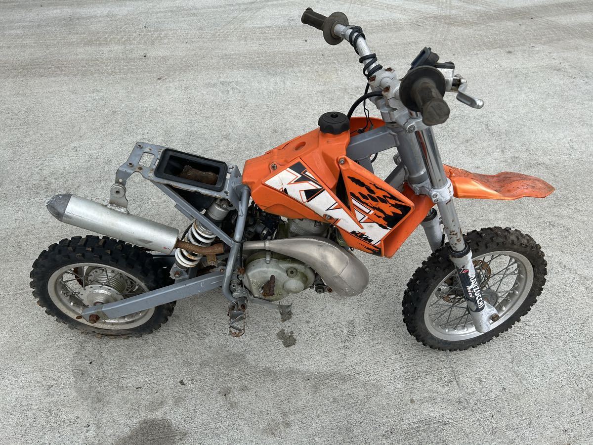 バイク KTM 旧車 当時物 コレクション 部品取り 現状品 ジャンク扱い