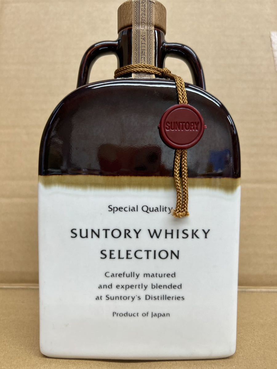 サントリー ウイスキー セレクション 陶器 660ml (1466g) 43% SUNTORY