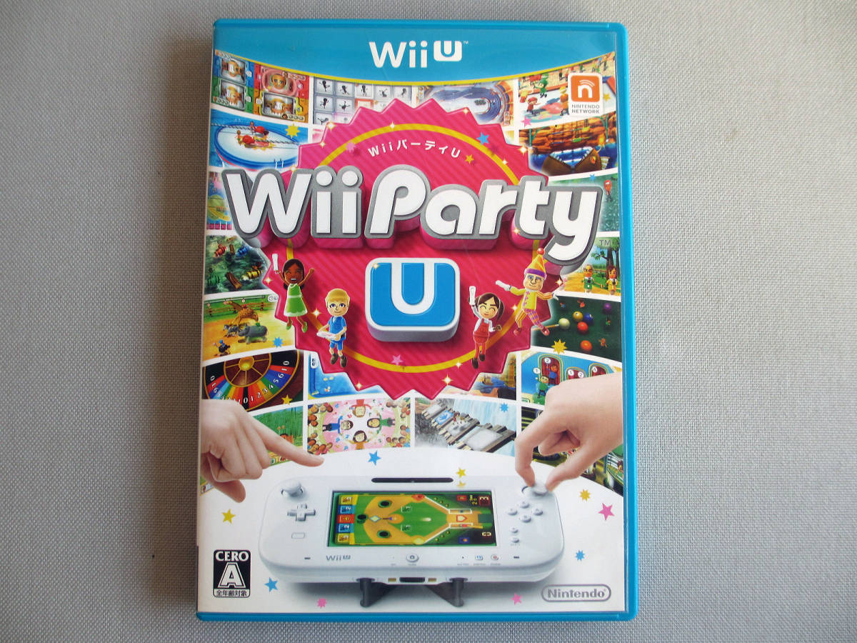 任天堂 Nintendo WiiU Wii Party U WiiパーティU 8種類の新感覚ゲーム 