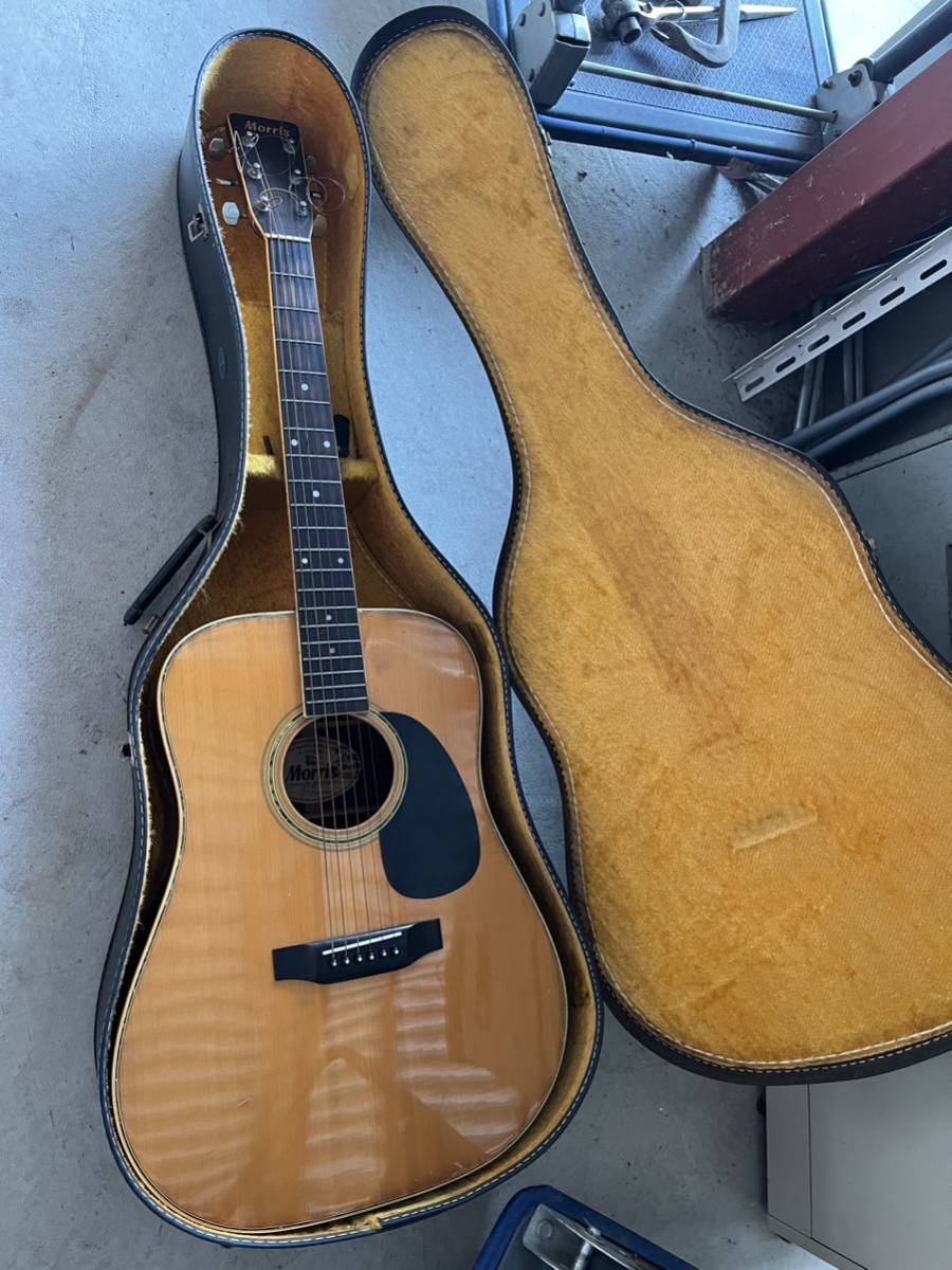 Morris モーリス W-25 アコースティックギター 日本製☆現状品 0710488