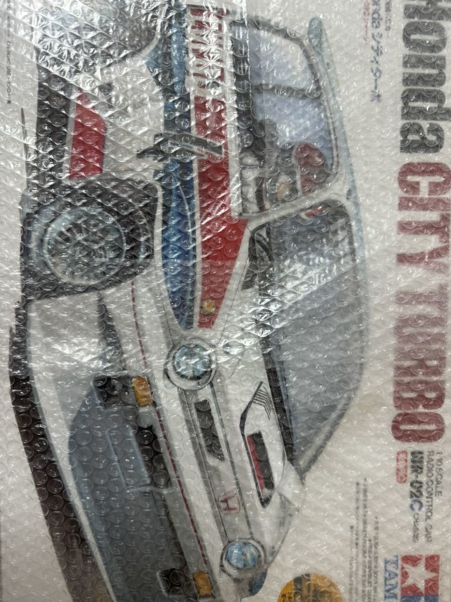 タミヤ 1/10 電動RCカーシリーズ No.611 Honda シティターボ (WR-02Cシャーシ) 58611 組み立てキット　新品　未開封　未組み立て
