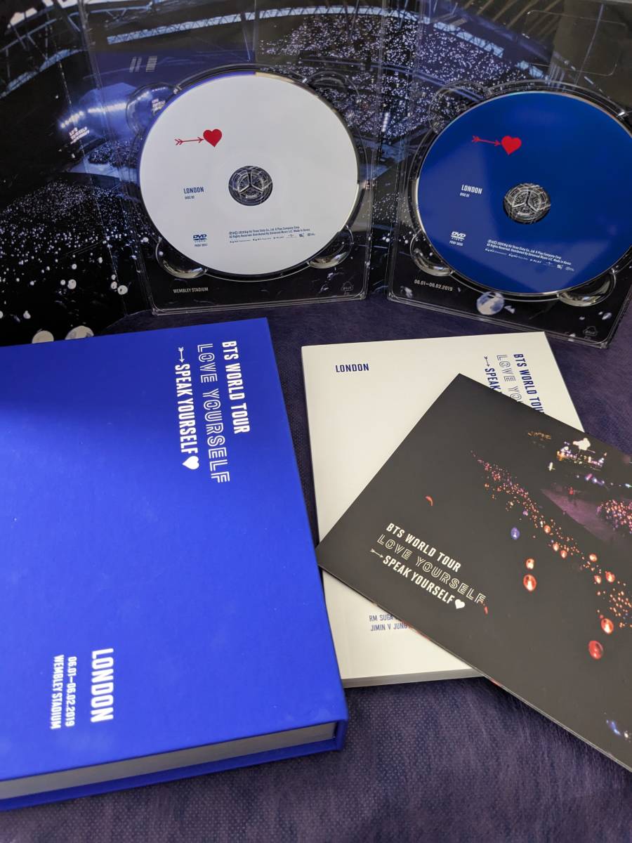BTS WORLD TOUR LOVE YOURSELF' ロンドン DVD 日本語字幕入り