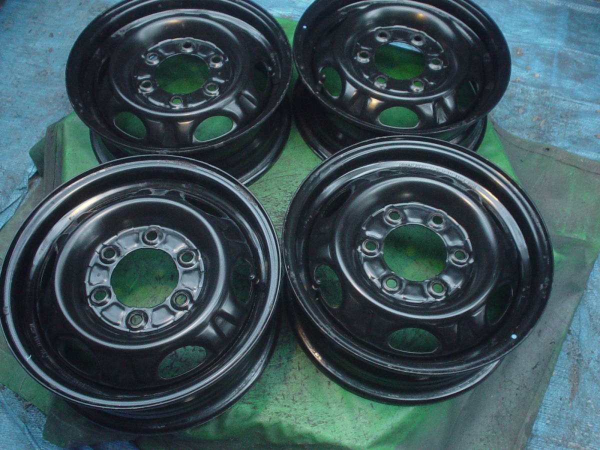 日産純正キャラバンワゴンNV350 鉄・スチールホイール４本