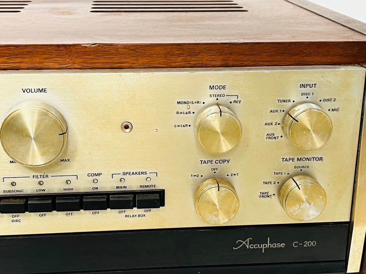 Accuphase アキュフェーズ コントロールアンプ プリアンプ C □TG0909 