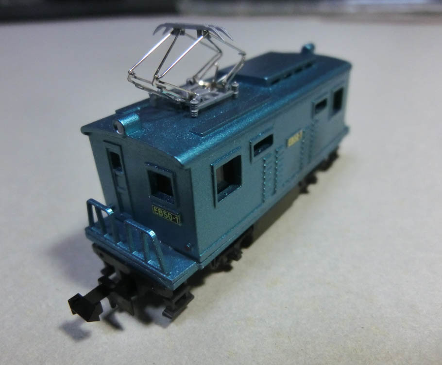 ○○○あの懐かしいEB501形自由形電気機関車をNゲージで再現○昭和の