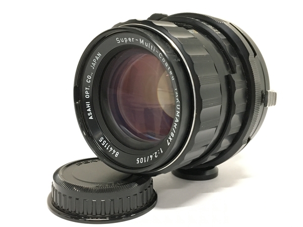 ASAHI Super-Multi-Coated TAKUMAR / 6x7 F2.4 / 105 レンズ 中判