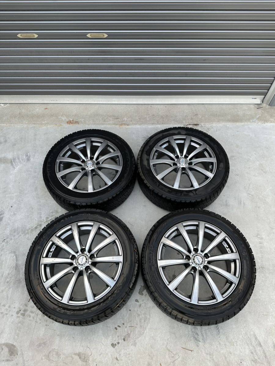 GOOD YEAR グッドイヤー　ICE NAVI ZEAⅡ スタッドレス　ホイール　4本セット　215/55R17 17インチ　7J 114.3 セレナ　ヴォクシー　ノア