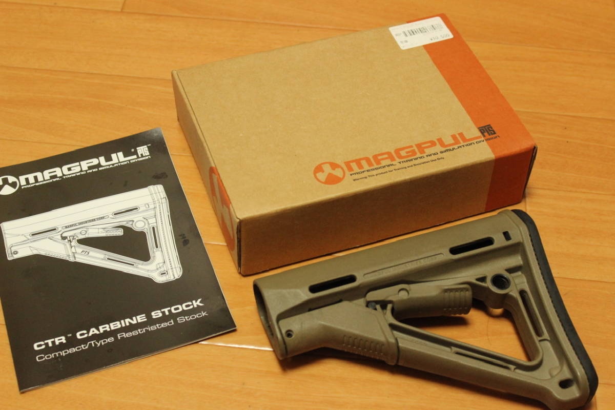 ストック MAGPUL CTR マグプル PTS CTRストック 実物 Mil-Spec 送料 