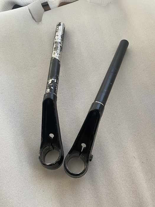 当時物 CB750F 純正ハンドル CBX400F ロボハン VFハン 教習ハン 1000