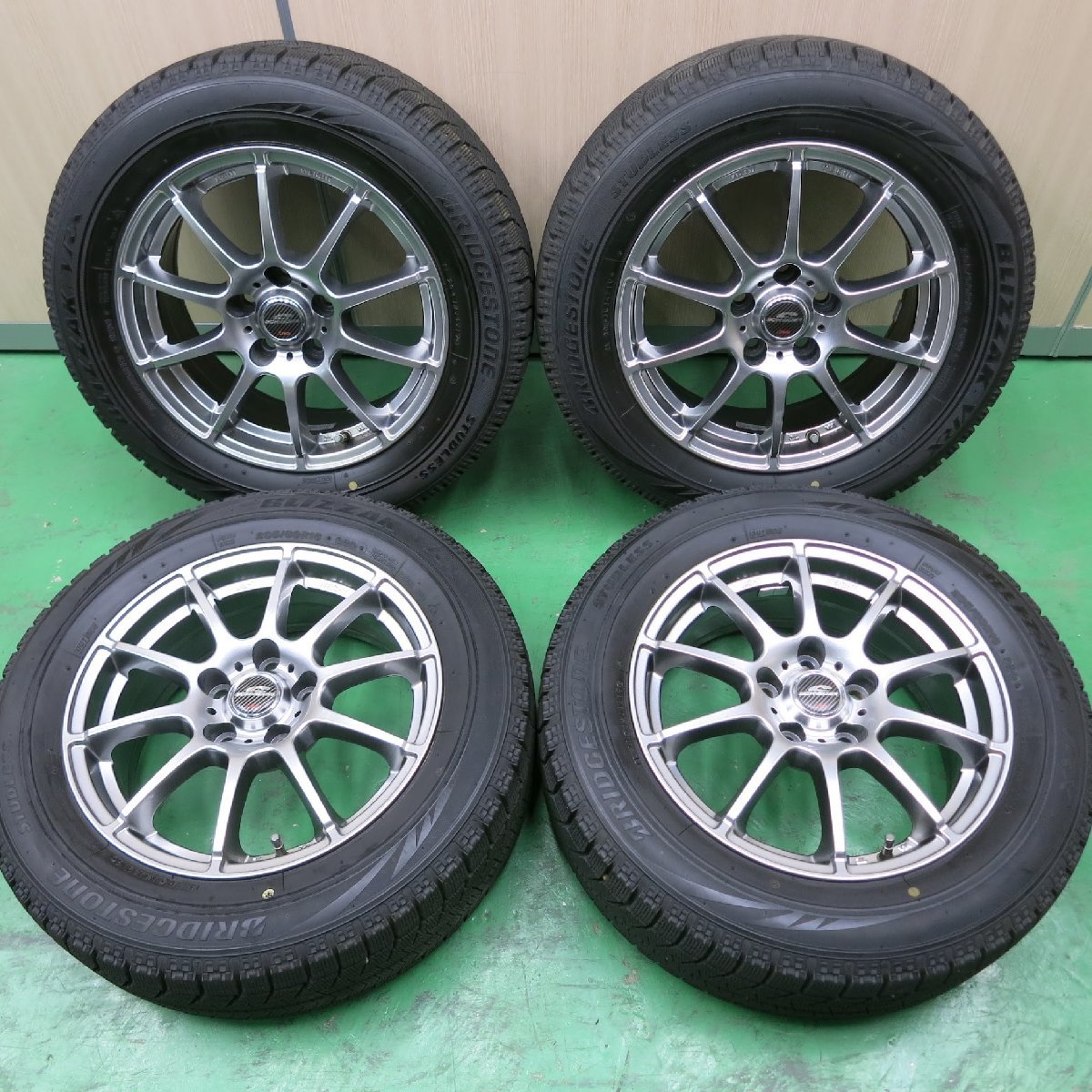 送料無料]バリ溝！19年！8.5分☆スタッドレス 205/60R16 ブリヂストン