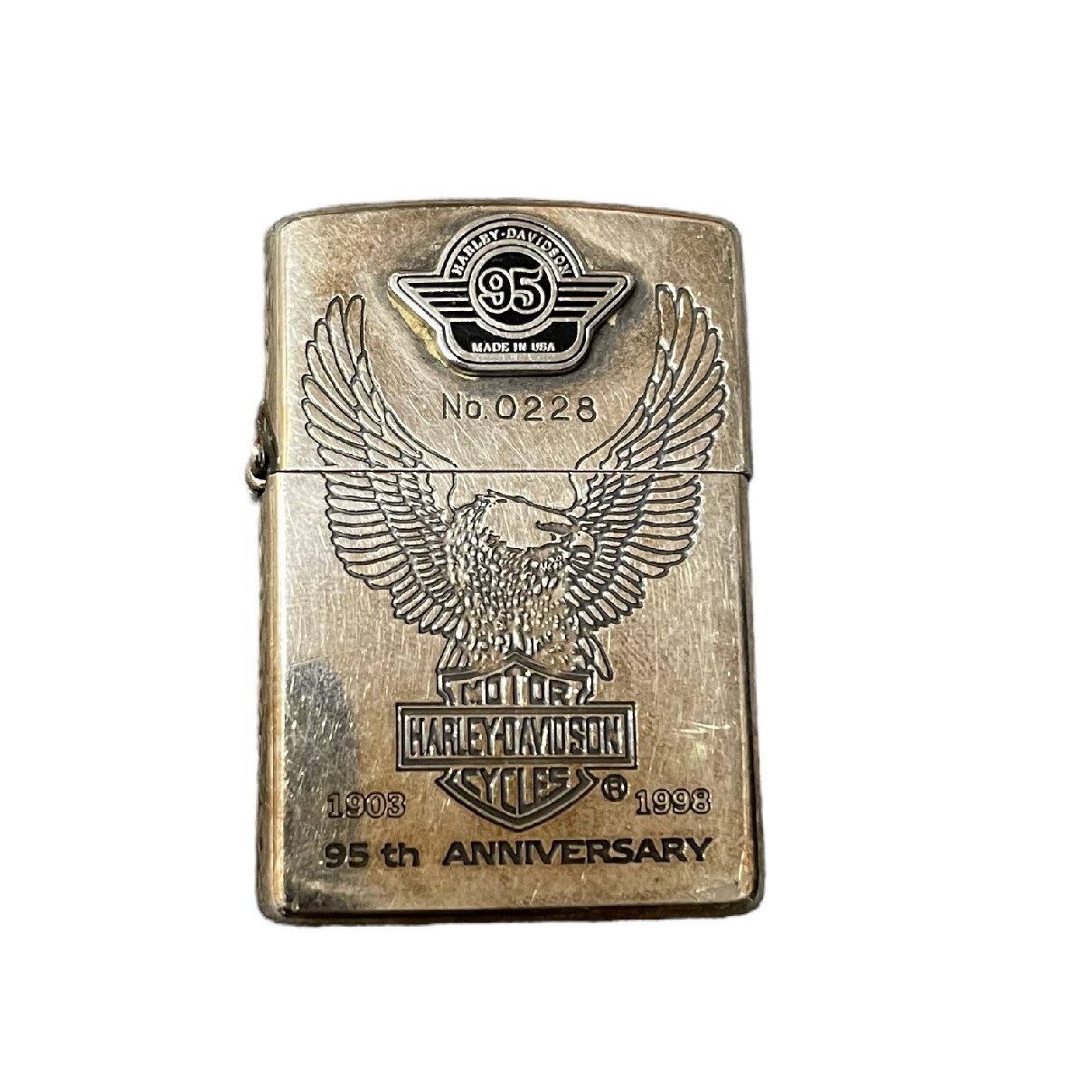 ZIPPO ハーレーダビッドソン 3個（2005年、2000年、1998年）：中古 