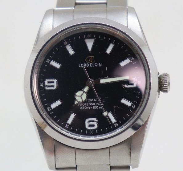 ロードエルジン/LORD ELGIN/プロフェッショナル/E-118/メンズ/自動巻き