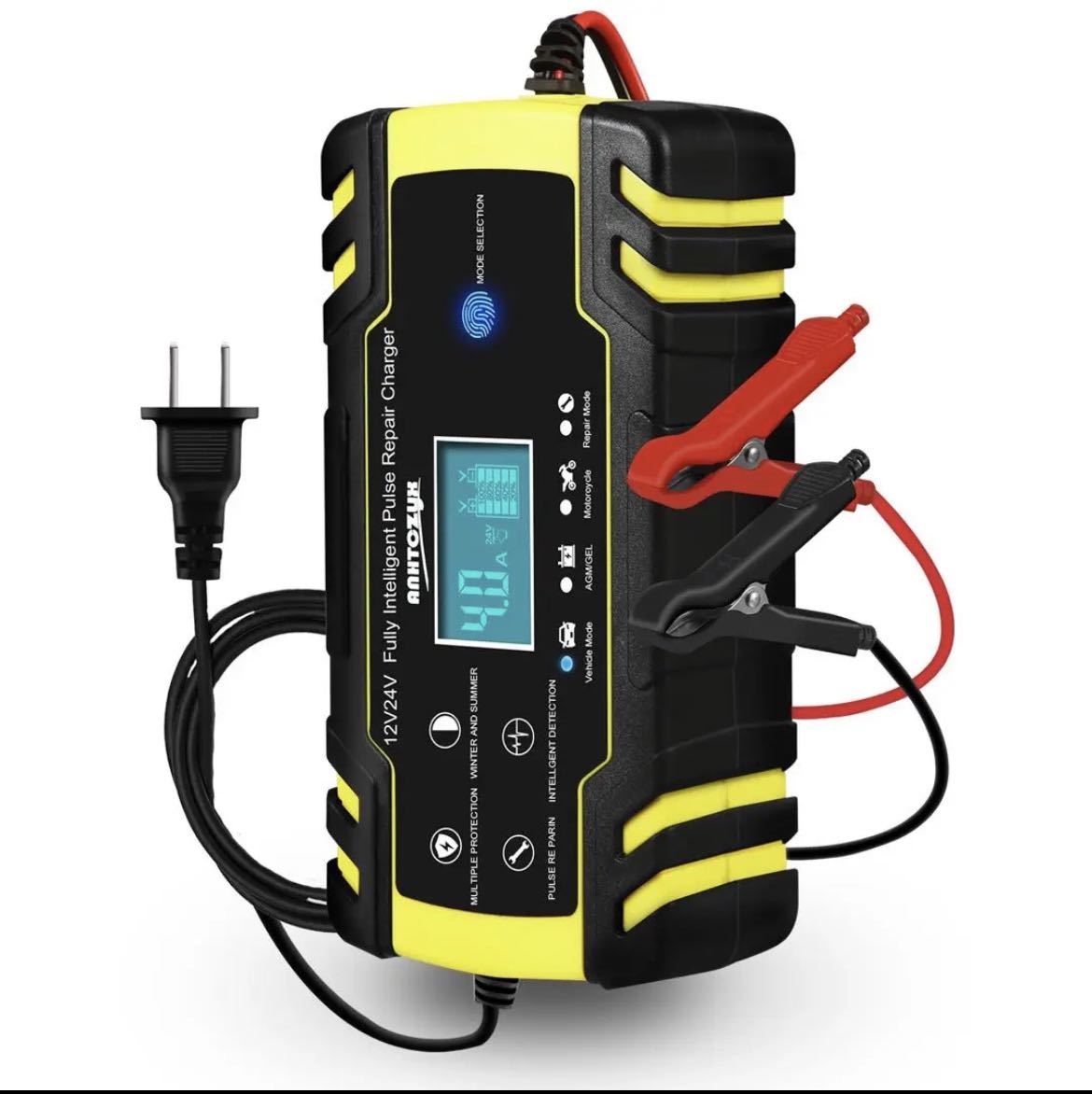  バッテリー充電器 バイクバッテリー充電器 12V/24V メンテナンス充電器 バッテリーチャージャー PSE認証(充電器)｜売買されたオークション情報、yahooの商品情報をアーカイブ公開 - オークファ 充電器