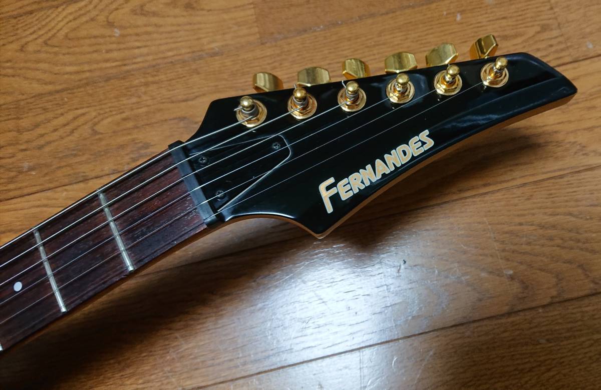 FERNANDES FGZ-420 フェルナンデス ストラトタイプ シースルーブラック