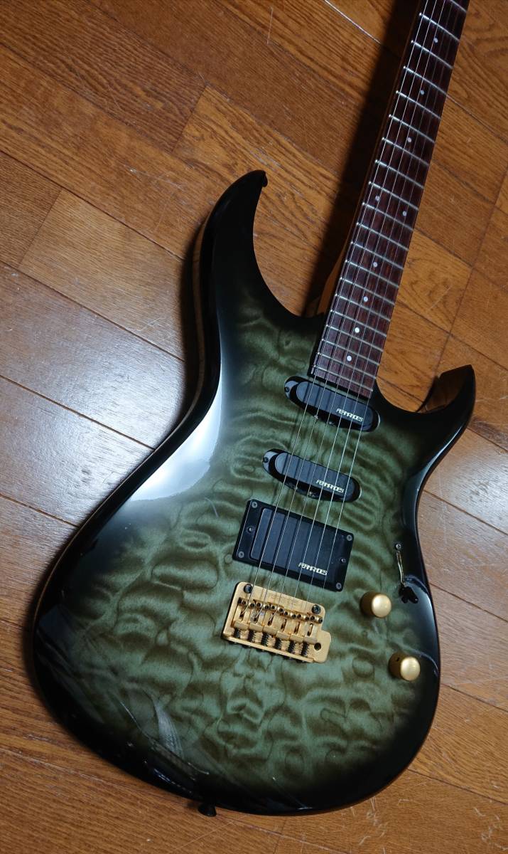 FERNANDES FGZ-420 フェルナンデス ストラトタイプ シースルーブラック