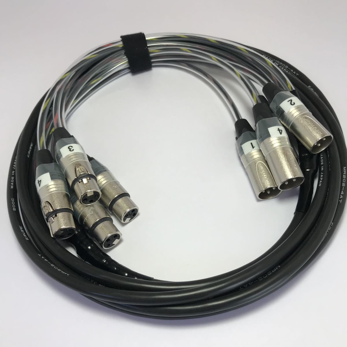 マルチケーブル 4ch 2m カナレ CANARE MR202 NC3FXX-B NC3MXX-B マルチ