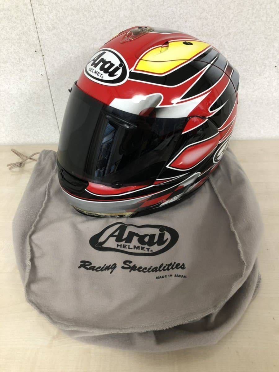 Arai アライ ヘルメット RX-7RR3 原田 哲也 選手 レプリカ 廃盤 フル