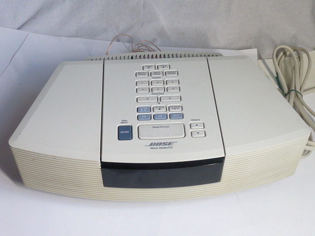  BOSE AWRC0P CDラジオ WAVE Radio/CD ボーズ ウェーブラジオ FMアンテナ付(一般)｜売買されたオークション情報、yahooの商品情報をアーカイブ公開 - オークファン 一般