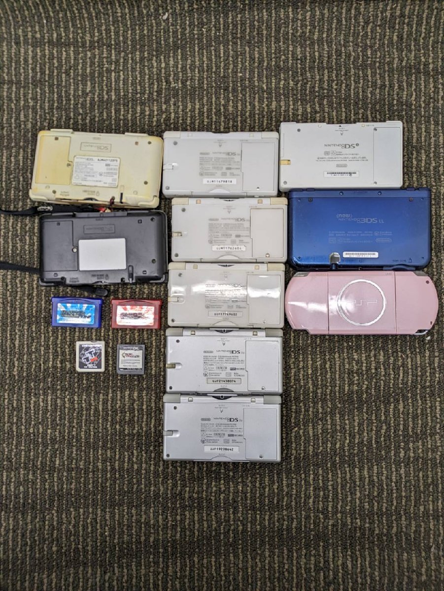 A-406☆DS/DSliet/3DDS/PSPポータブル☆ジャンク品扱い☆100円スタート