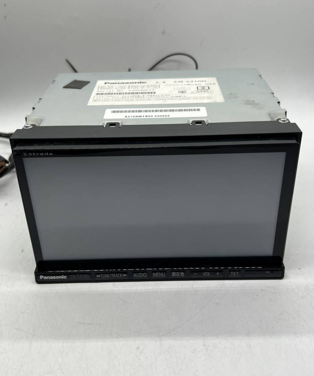 パナソニック (CN-S310D) 2012年モデル メモリーナビ 地図データ S/No