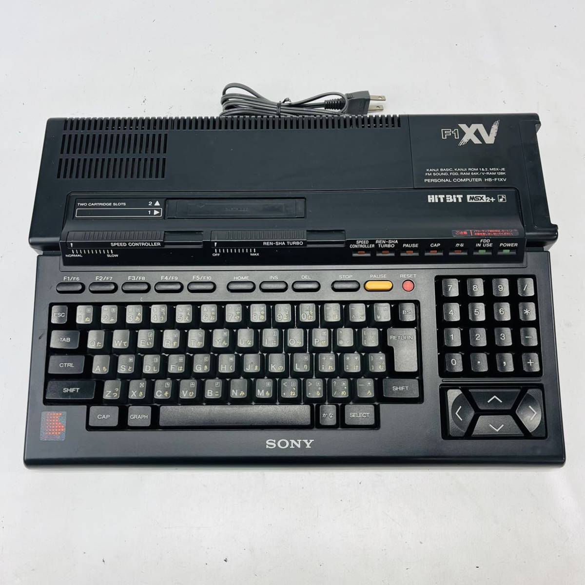 Sony MSX2+ HB-F1XDJ コンピュータ | ヤマダウェブコム
