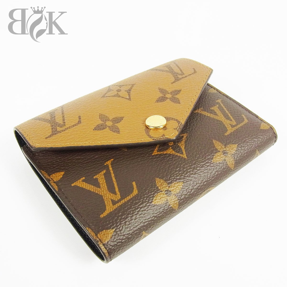 ルイヴィトン ポルトフォイユゾエ モノグラムリバース 三つ折り
