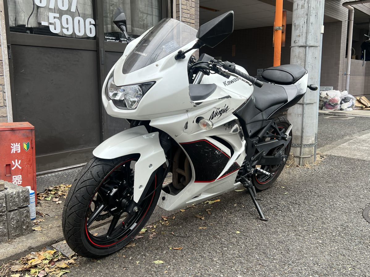 カワサキ NINJA250R 実働 書類あり (検 ZZR ZX-25 ZXR ニンジャ Z250