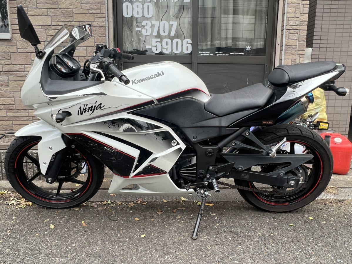 カワサキ NINJA250R 実働 書類あり (検 ZZR ZX-25 ZXR ニンジャ Z250