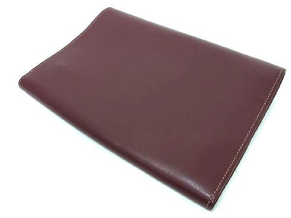 1円 □美品□ Cartier カルティエ マストライン レザー クラッチバッグ