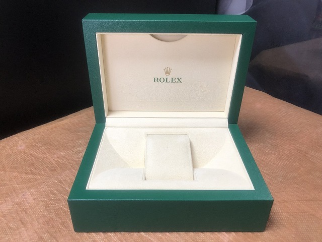 ロレックス 純正 箱 ウォッチ ボックス Watch Box ケース Case 緑 グリーン Green 正規品 時計 Genuine 付属品 ROLEX