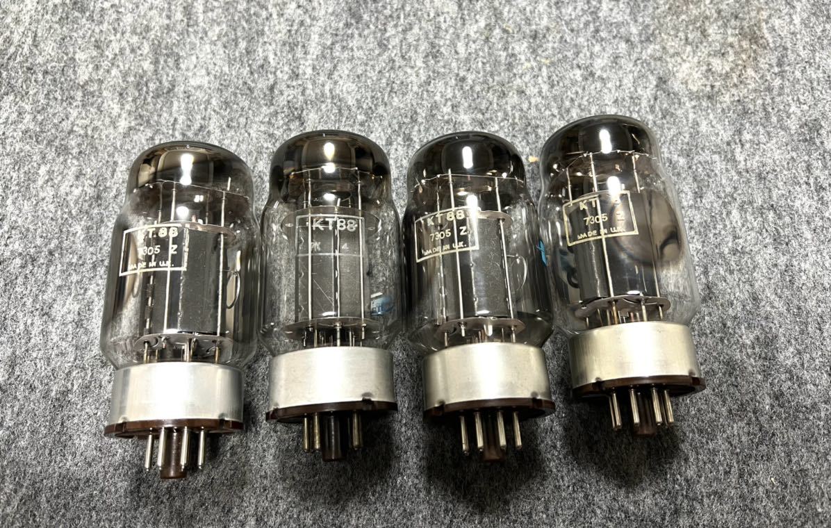 Genalex KT88 真空管 ，4本セット。動作品 | PIOUSTEC.COM