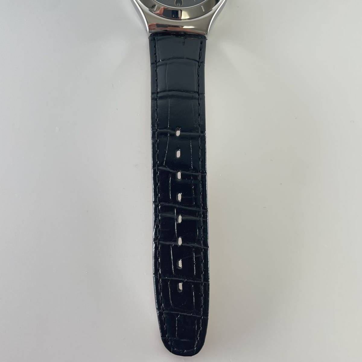 スウォッチ Swatch 自動巻き 美品 動作品オートマチック ブラック 