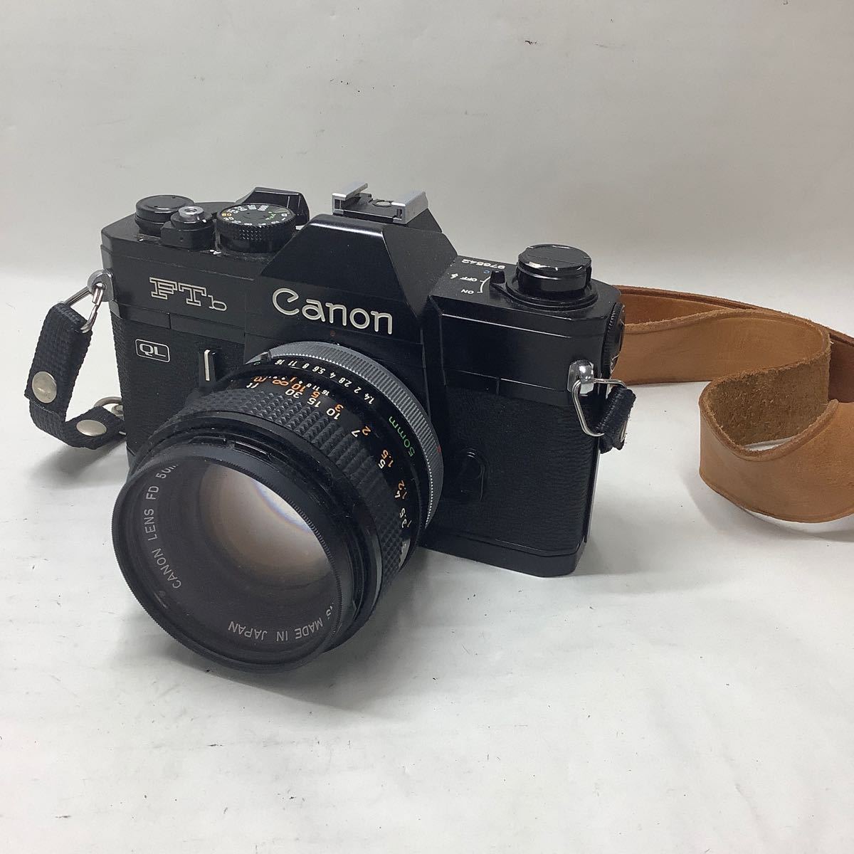 ジャンク/返品不可 カメラ＋レンズ Canon FTb，CANON FD 50mm F1.4mm