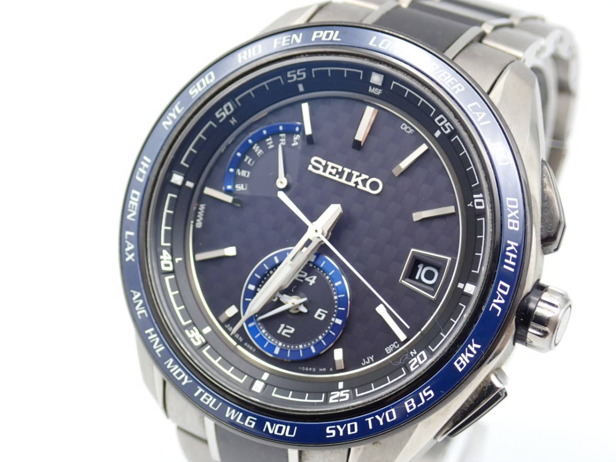 セイコー ブライツ SEIKO 美品 7B22-0AC0 2026年最新Yahoo 