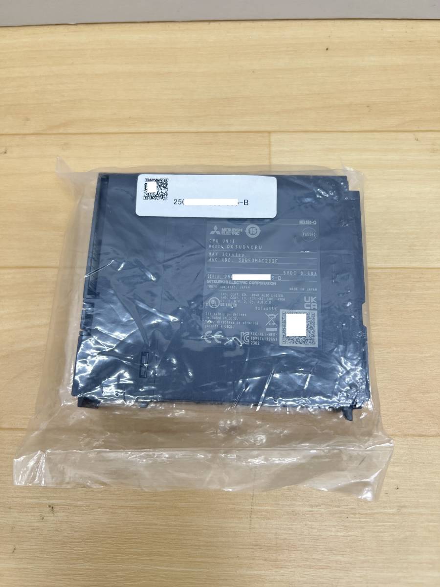 Q03UDVCPU 未使用 2023年製 三菱電機 管理番号：311y1-20 【公式通販】