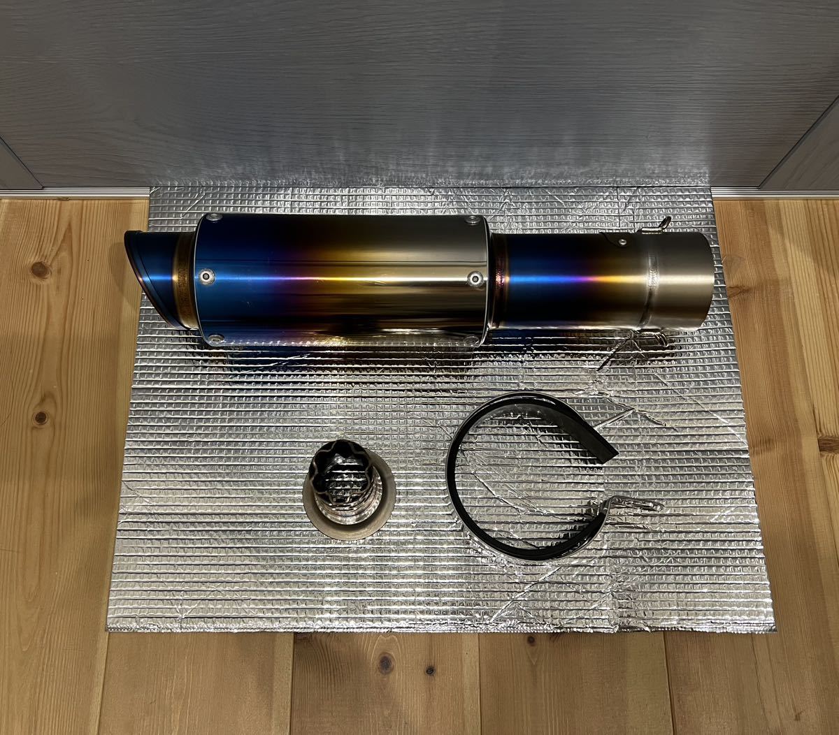 1円スタート マーベリック MV1 チタン サイレンサー TYPE SC 60.5