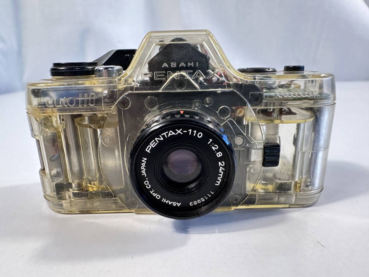 ペンタックス auto 110 AF100P Pentax Auto 110 w/ 24mm Lens And
