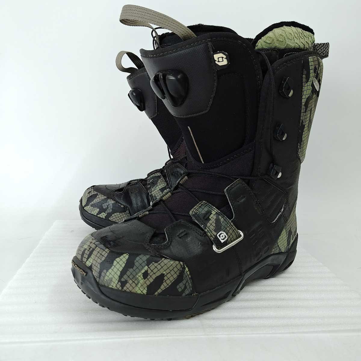 SALOMON /synapse wide /27.5 美品 中古】サロモン SYNAPSE WIDE シナプス スノーボード ブーツ 27.5cm