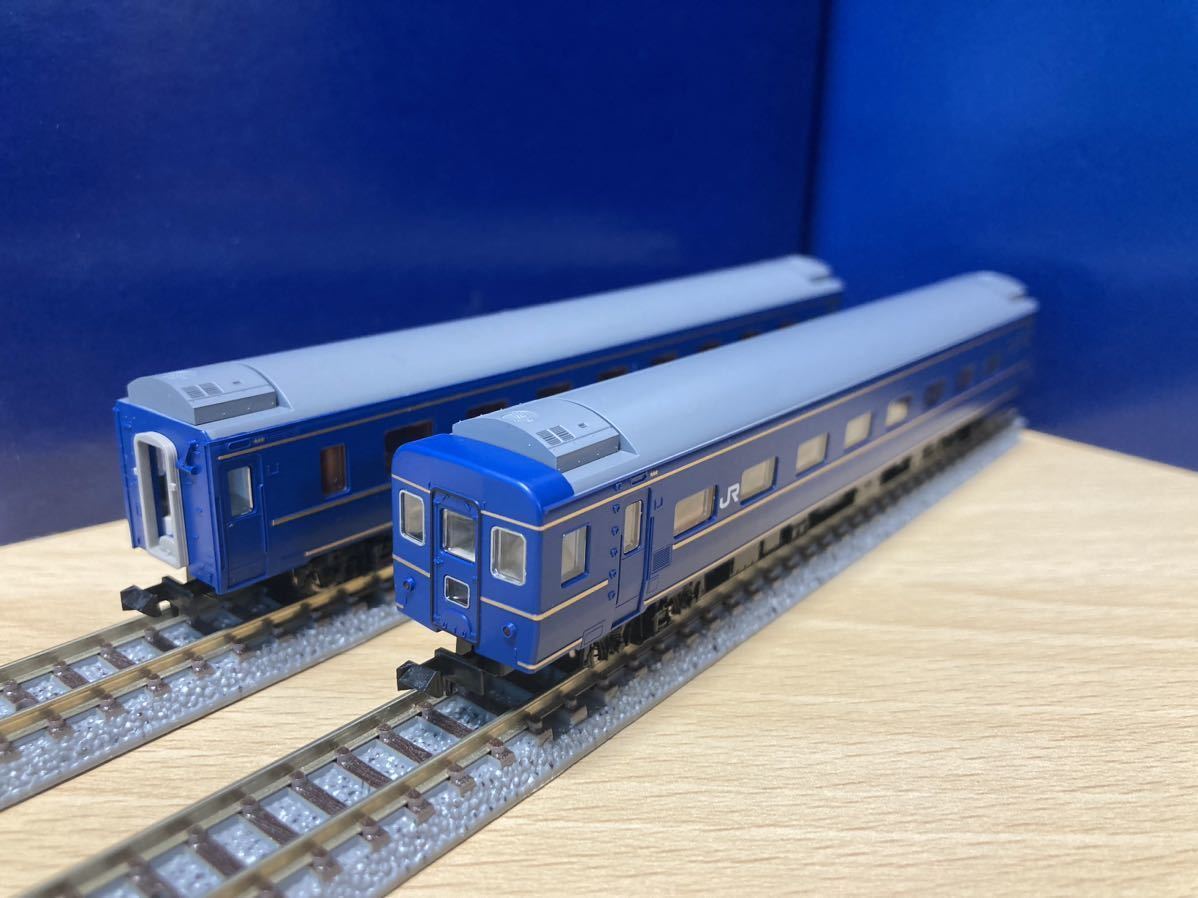 TOMIX 98677 JR 24系 25型 特急寝台客車 北斗星1.2号 増結セット 開放型B寝台車のみ 鉄道模型 Nゲージ ジャンク