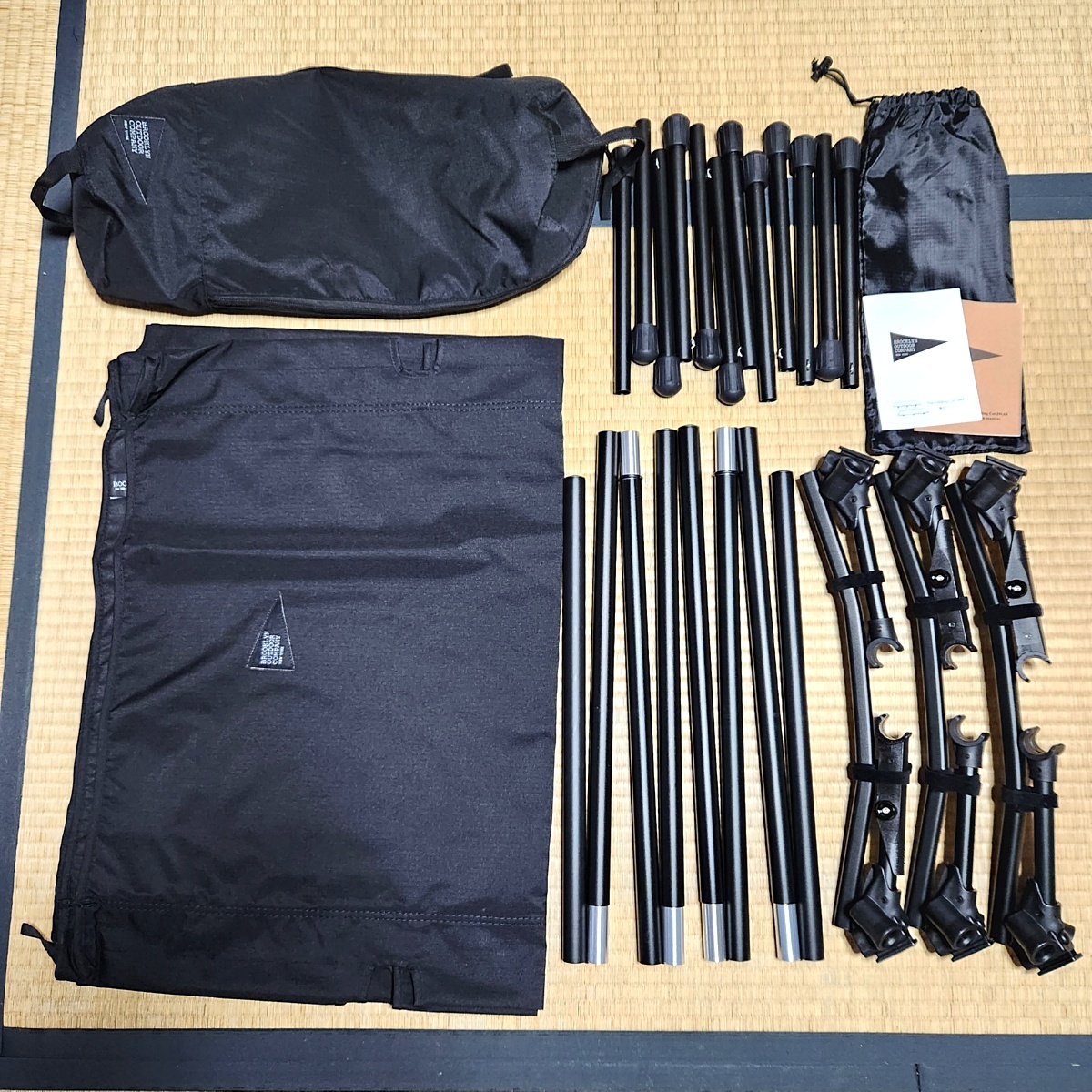 未使用か使用僅か BROOKLYN OUTDOOR COMPANY フォールディング コット　2WAY 140s23-4007