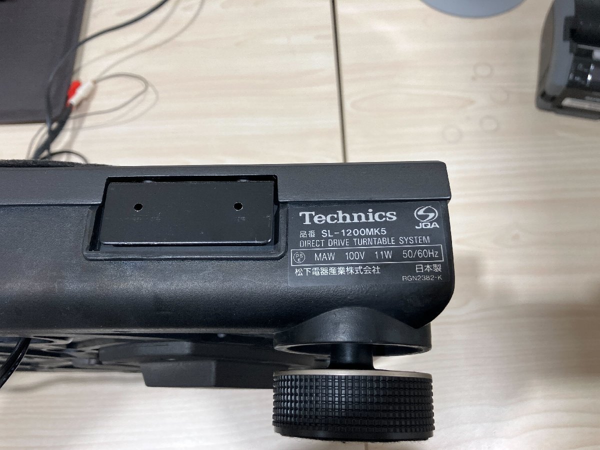 G19852-a】Technics SL-1200MK5 通電のみ確認済み SL-1200MK5