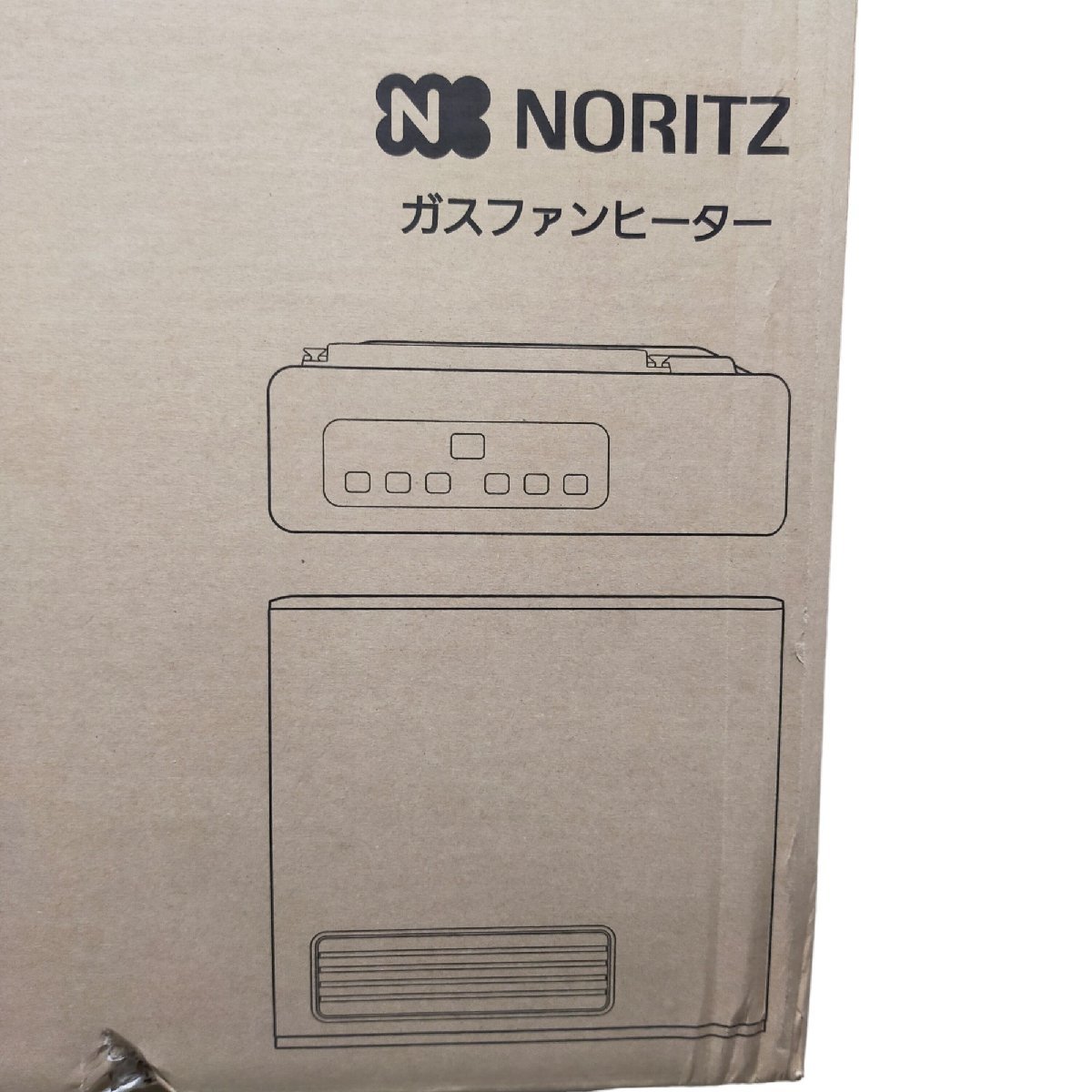 ◆未使用品◆NORITZ ノーリツ 大阪ガス ガスファンヒーター GFH-2405S 都市ガス 未使用 V53017NL